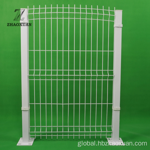 PVC Coated Mesh Fence For Grounds Powders Sprayed Coating Wire Mesh Fence For Grounds Factory